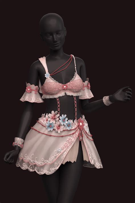 Nymph Clothes Fairy Clothes Fairy Skirt Fairy Dress Sims 4 Cas