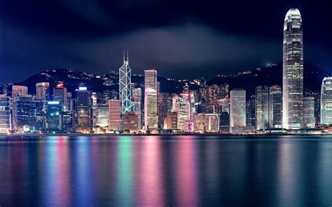 Hong Kong Skyscrapers 4k Ultra Hd Wallpaper Achtergrond 3840x2400