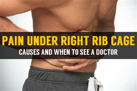 Learn Cause Of Pain Below Right Rib Cage And Home Treatment