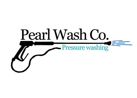 This Logo Was Created For The Business Pearl Wash Co Pressure Washing