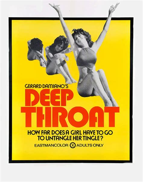 Deep Throat Xxx Adult Movie Poster Print Etsy