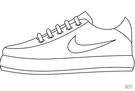 Dibujo De Zapatillas Nike Para Colorear Dibujos Para Colorear Imprimir Gratis Tyello Com