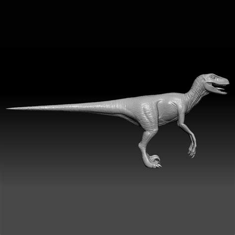 Max Realistic Velociraptor Raptor