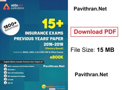 Adda247 has always believed in providing the best to its users and students preparing (4 days ago) adda247 best govt exam preparation website. 15+ Insurance Exams Previous Year's Paper 2016-18 Paid e-Book from Adda247 PDF Download ...
