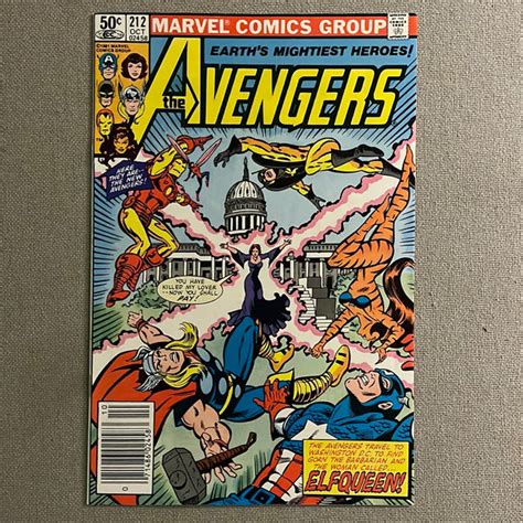 Avengers 212 Newsstand Variant Vfnm East Bay Comics