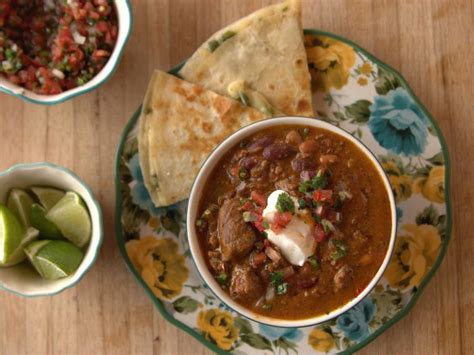 Chunky Beef Chili Recipe Ree Drummond Food Network