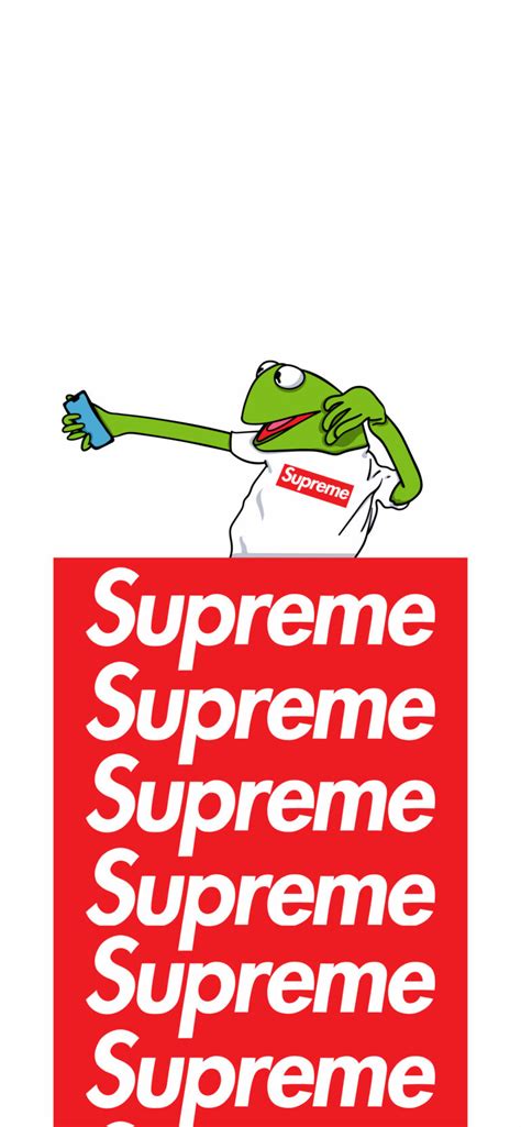Kermit The Frog And Supreme Wallpapers Lit Hypebeast Wallpapers