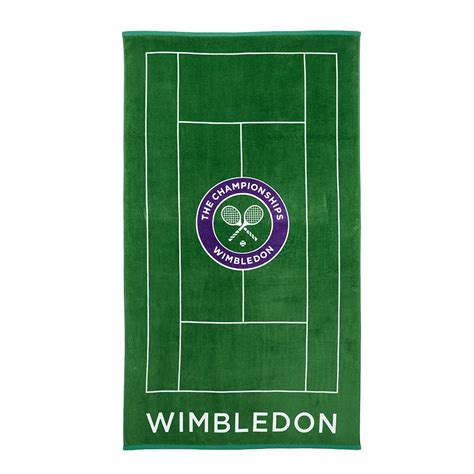 Wimbledon Shop Wimbledon Beach Towel Tennis Court Online