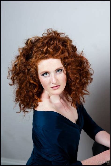 Red Curly Wild Hair Photoshoot 2014 At Plum At The Bank Curly Girl