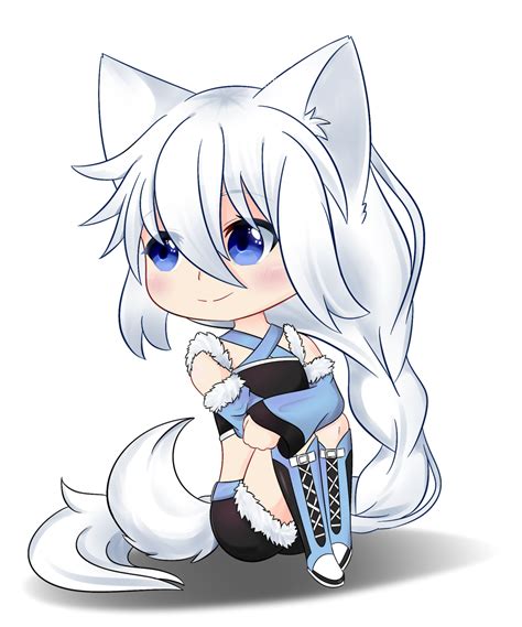 Wolf Drawings Anime Chibi Images And Photos Finder