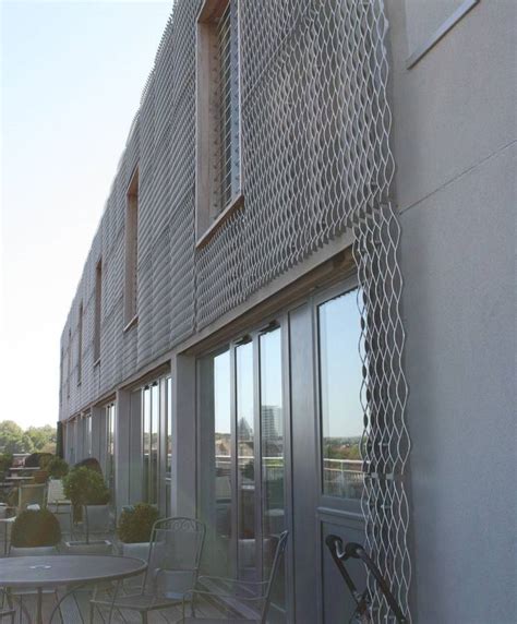 Architectural Expanded Metal For Building Facade And Cladding