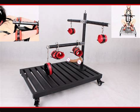 Bdsm Bed Frame Portable Slave Restraint Bondage Training Etsy