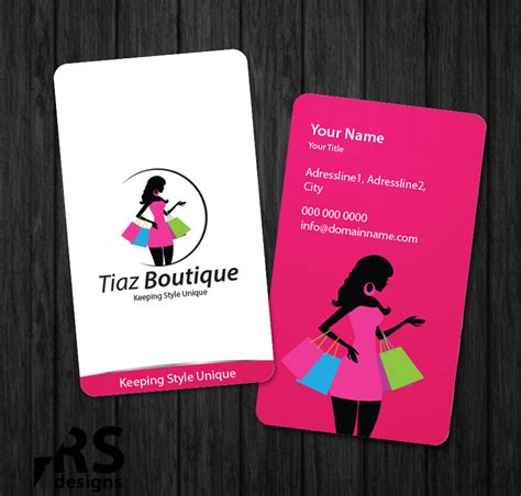Fashion Business Card Ideas