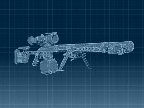 Modular Tactical Light Sniper Rifle By Александр Коноваленко On Dribbble
