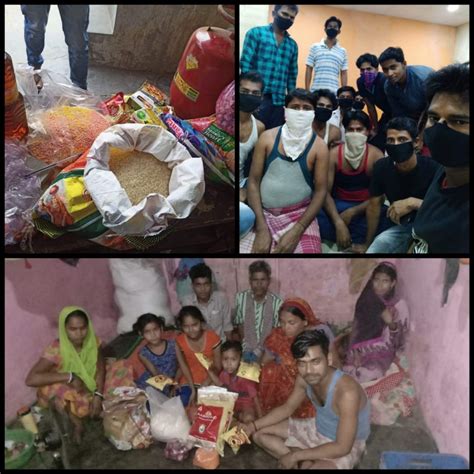 Members Of Being Social Organisation Help Hopeless Families With