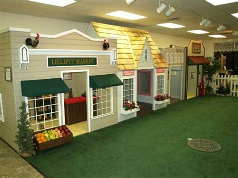 Ideas for a basement are limitless with endless potential. A little town | Playroom design, Kids playroom basement ...