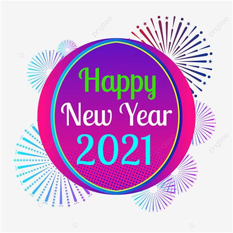 New Year Text Vector Hd Png Images Hny 2021 Logo And Happy New Year