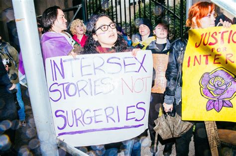 Intersex Activists March On Weill Cornell Medical Paper Magazine