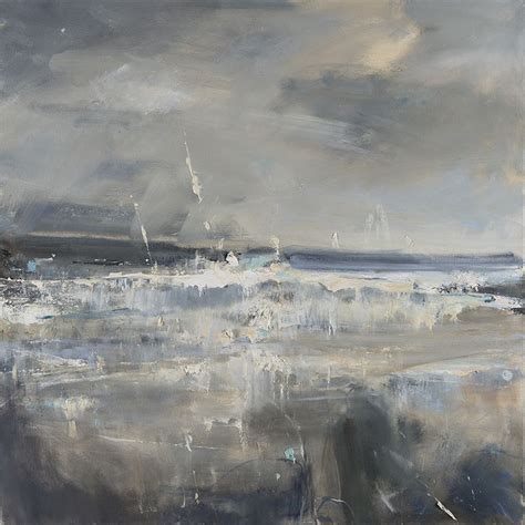 Hannah Woodman Storm Coming Sennen Cove 2014 Oil On Canvas 100 X