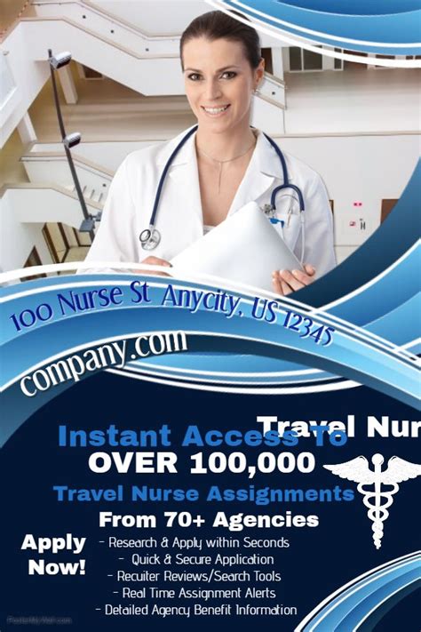 Nurses Week Flyer Templates Professional Sample Template Collection