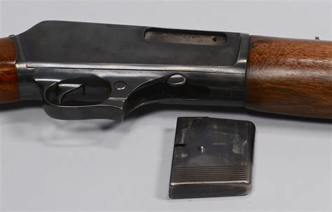 Lot 719 Model 1907 Winchester 351 Semi Automatic Rifle Case Auctions