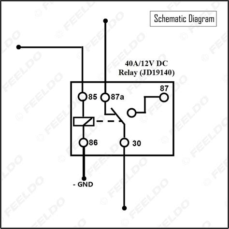 5 Pin Relay Wiring Diagram 87a Diagrams Resume Templa