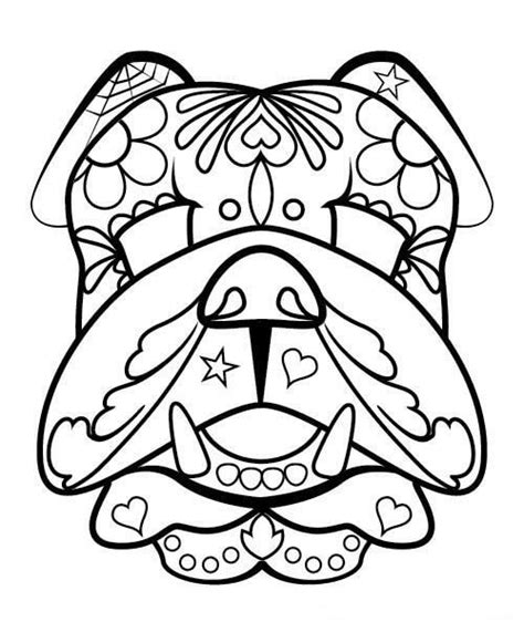 30 Free Printable Sugar Skull Coloring Pages