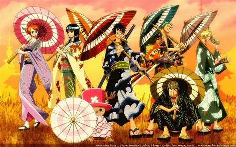 Bakrunner Illustrasjon Anime One Piece Sanji Monkey D Ruffy