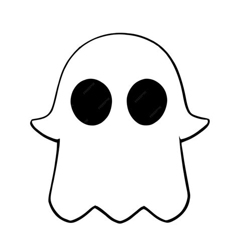 Premium Vector Spooky Ghost Illustration