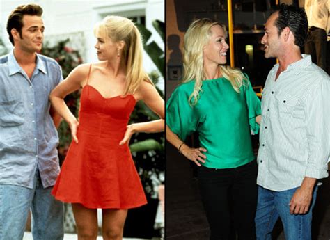 Jennie Garth And Luke Perry Then And Now 4 Pics