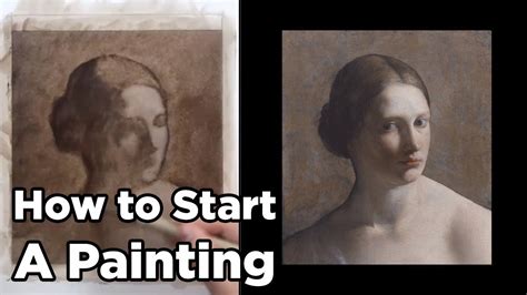 How To Start A Painting In Oil YouTube