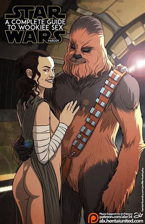 rule 34 2018 alx fuckit ass chewbacca cover page half naked millennium falcon rey smiling