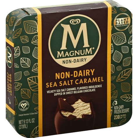 Our vegan dessert is made from an expert blend of coconut. Magnum Frozen Dessert, Non-Dairy, Sea Salt Caramel | Ice ...