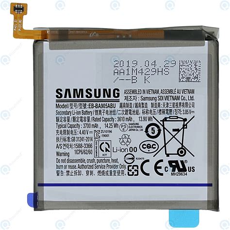 Samsung Galaxy A80 Sm A805f Battery Eb Ba905abu 3700mah Gh82 20346a