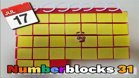Numberblocks 31 Figured Out Times Tables By 31 New Season8 Youtube