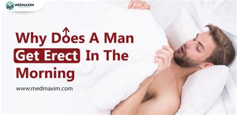 Why Does A Man Get Erect In The Morning Medmaxim