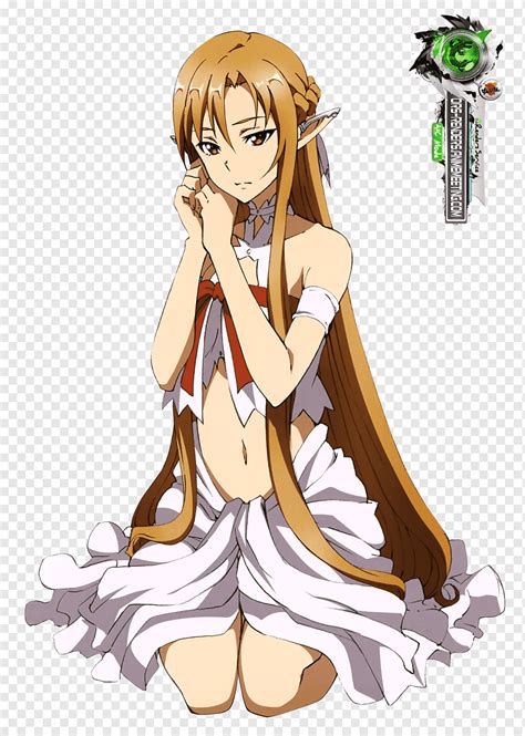Asuna Kirito Leafa Sword Art Online Anime Asuna Cg Artwork Fictional Character Cartoon Png