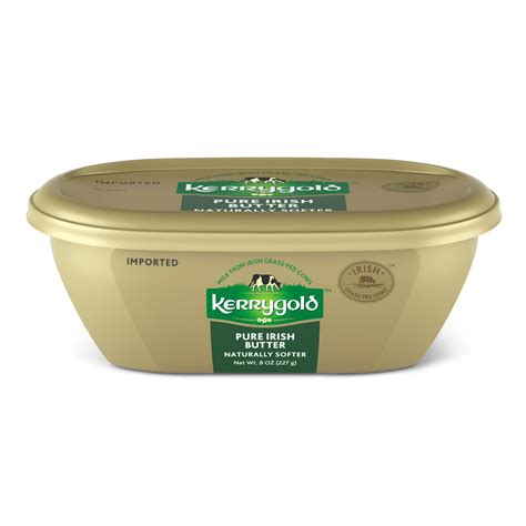 Kerrygold Naturally Softer Grass Fed Pure Irish Butter 8 Oz Tub
