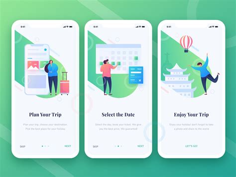 Travel App Onboarding Travel App App Interface Design Web App Design