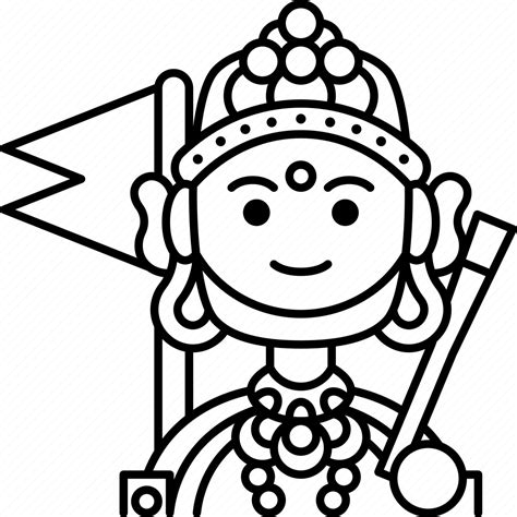 Wind God Lord Vayu Deity Icon Download On Iconfinder