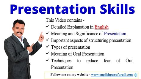 Presentation Skills Business Communication Communication Skills