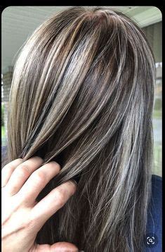 Blending Gray Hair Ideas In Blending Gray Hair Grey Hair Color Gray Hair Highlights