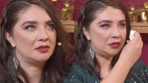 Daniela Luj N Revela Entre Lagrimas Que Fue Diagnosticada Con Depresi N