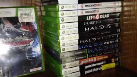 Xbox 360 Game Collectionupdated As Of December18th2013 Youtube
