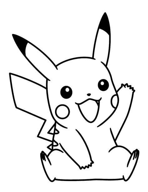 Dibujos Pikachu Para Dibujar Imprimir Colorear Y Pikachu Dibujos My
