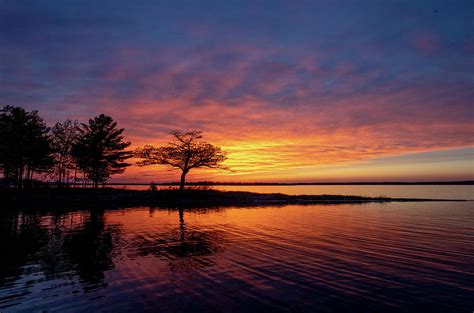 Detroit Point June Sunset Photograph By Ron Wiltse Fine Art America
