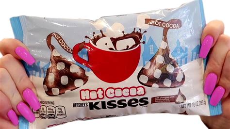 Hot Cocoa Hershey Kisses Unwrapping Youtube
