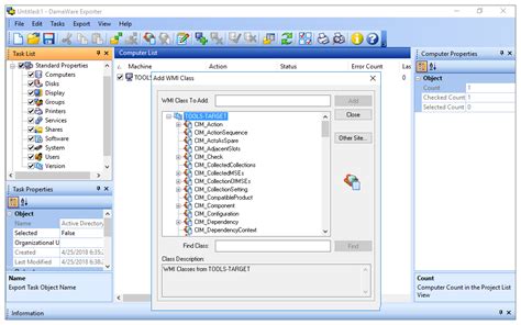 Select it and click next Active Directory User Export Tool - CSV Generator | Dameware