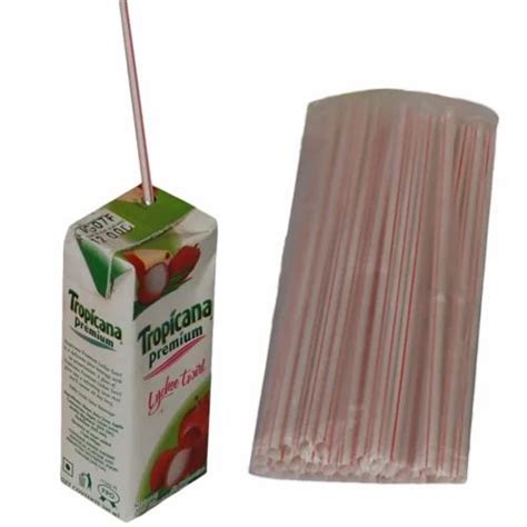 100pcs Disposable Flexible Straws Plastic Juice Straws Supplies