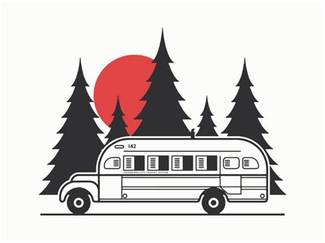 Magic Bus Into The Wild By Pranjal Medhi On Dribbble
